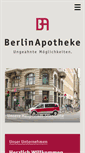 Mobile Screenshot of berlinapotheke.de